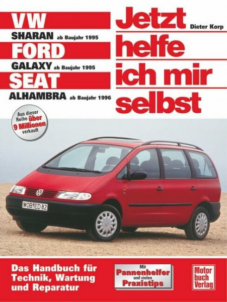 VW Sharan / Ford Galaxy / Seat Alhambra: Benziner: 2 Liter (Ford); 2,3 Liter (Ford); 2 Liter (VW); 1,8-Liter-Turbo (VW); VR6 (VW). Diesel: 1,9-Liter ... und 110 PS (VW) (Jetzt helfe ich mir selbst)