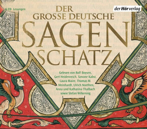 Der große deutsche Sagenschatz: CD Standard Audio Format, Lesung