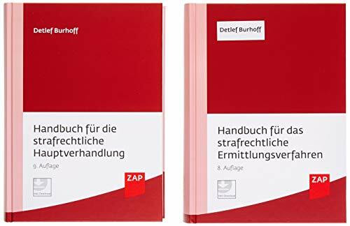 Paket Handbuch für das strafrechtliche Ermittlungsverfahren und Handbuch für die strafrechtliche Hauptverhandlung