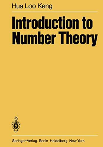 Introduction to Number Theory Introduction to Number Theory