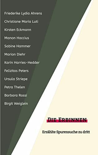 Die Erbinnen: Erzählte Spurensuche zu dritt (Konzeptionelle Prosa: Trialogisches Schreiben)