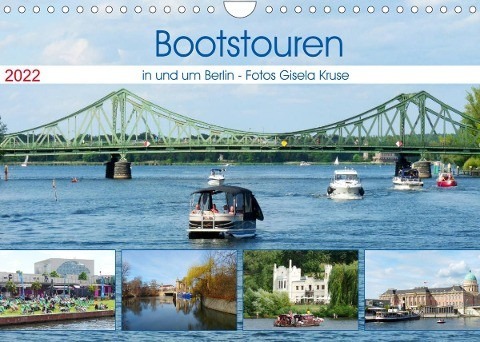 Bootstouren in und um Berlin (Wandkalender 2022 DIN A4 quer)