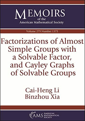 Factorizations of Almost Simple Groups With a Solvable Factor, and Cayley Graphs of Solvable Groups (Memoirs of the American Mathematical Society, 279)