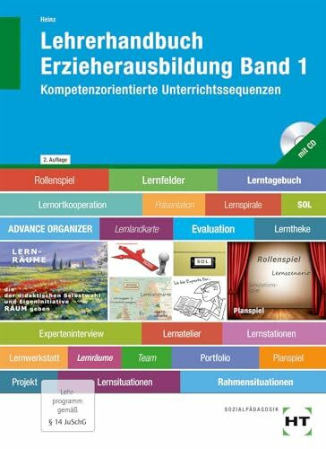 Lehrerhandbuch Erzieherausbildung Band 1: Kompetenzorientierte Unterrichtssequenzen