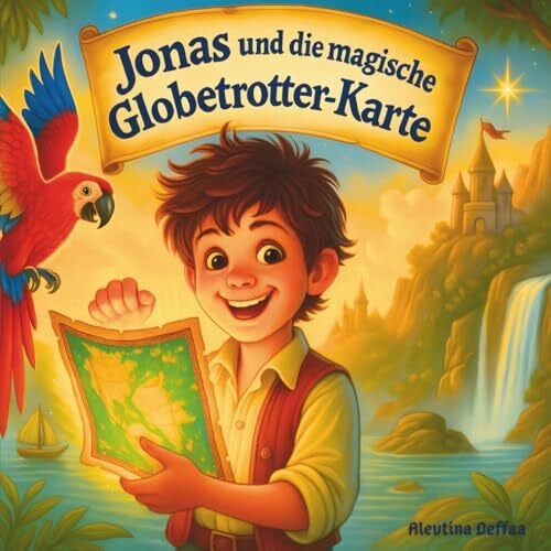 Jonas Und Die Magische Globetrotter-Karte: Ein Geheimnisvolles Abenteuer Voller Magie, Freundschaft und Mut | Ein Inspirierendes Kinderbuch ab 6 Jahren