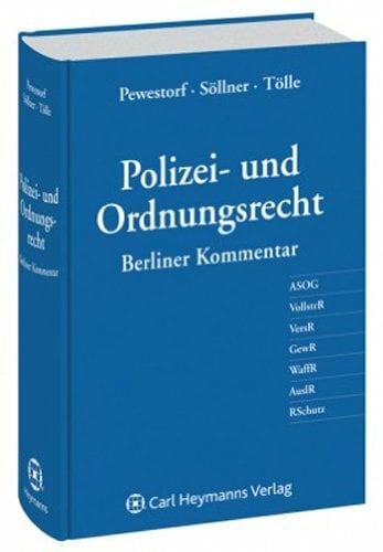 Polizei- und Ordnungsrecht Polizei- und Ordnungsrecht