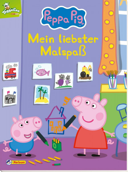 Peppa Wutz: Peppa: Mein liebster Malspaß: Mit kräftigen Konturen und großen Ausmalflächen | Kinderbeschäftigung ab 3