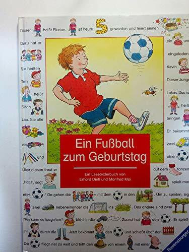 Ein Fußball zum Geburtstag: Ein Fussball Zum Geburtstag (Lesebilderbuch)