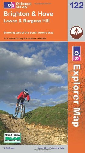 Brighton and Hove (OS Explorer Map)