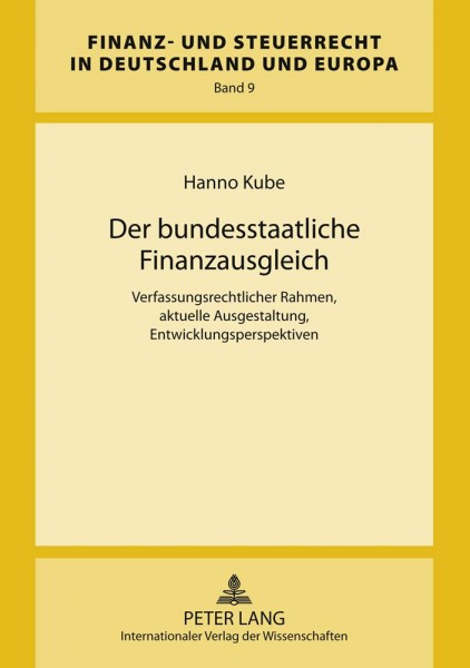 Der bundesstaatliche Finanzausgleich