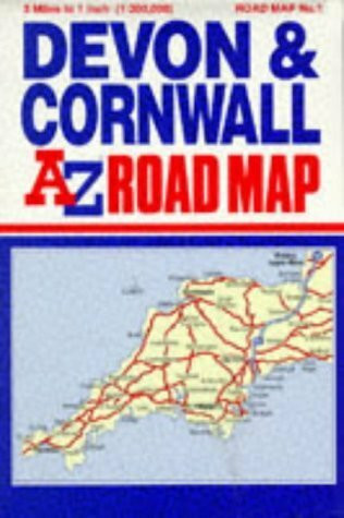 Devon and Cornwall (A-Z Devon and Cornwall Road Map)