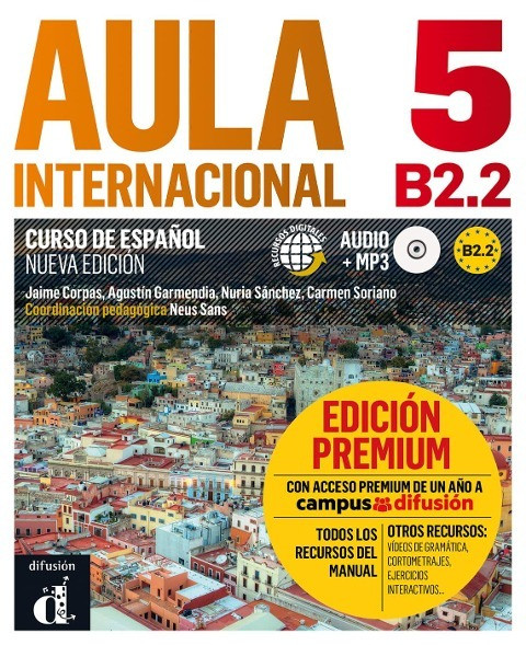 Aula internacional nueva edición 5. Libro del alumno + MP3-CD + Premium