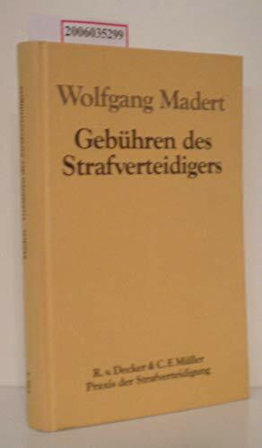 Gebühren des Strafverteidigers