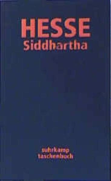 Siddhartha. Eine indische Dichtung (suhrkamp taschenbuch)