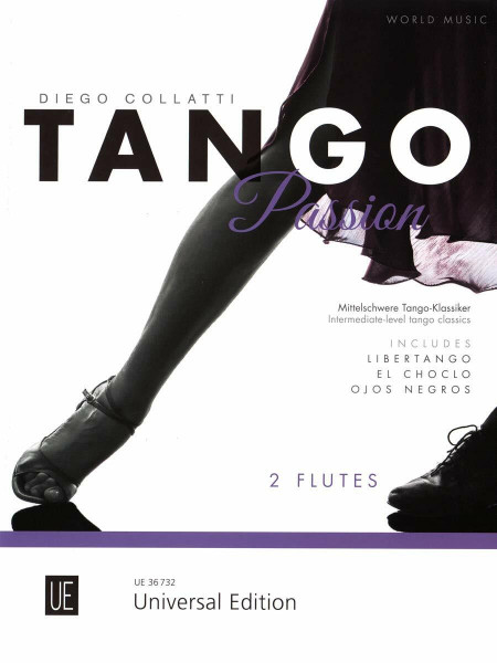 Tango Passion: Mittelschwere Tango-Klassiker. 2 Flöten. Spielpartitur.
