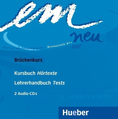 em neu 2008 Brückenkurs 2 Audio-CDs