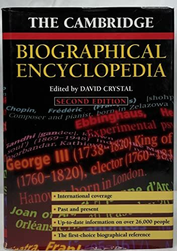 The Cambridge Biographical Encyclopedia