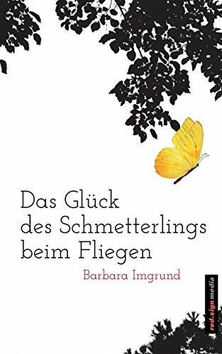 Das Glück des Schmetterlings beim Fliegen