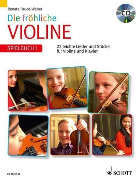 Die fröhliche Violine Spielbuch 1 mit CD