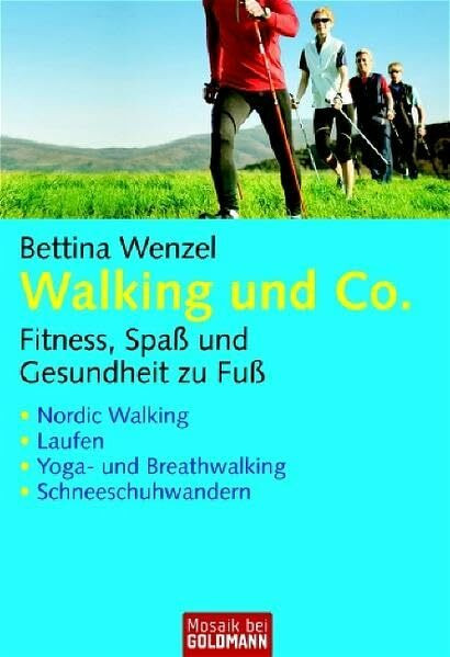 Walking und Co.: Fitness, Spaß und Gesundheit zu Fuß - Nordic Walking - Laufen - Breathwalking - Schneeschuhwandern (Mosaik bei Goldmann)
