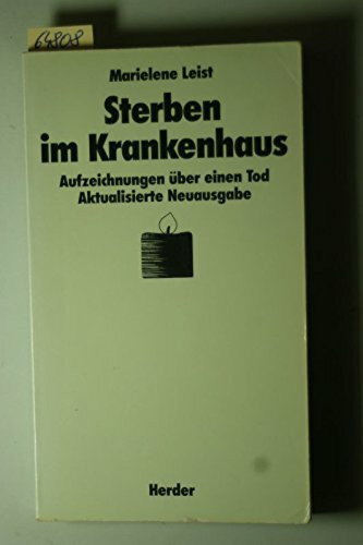 Sterben im Krankenhaus