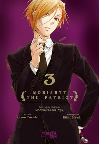 Carlsen Manga Moriarty The Patriot 3, Die Spannenden Kriminalfälle Von Sherlock Holmes' Größtem Gegenspieler