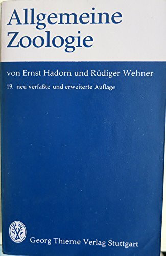 Allgemeine Zoologie