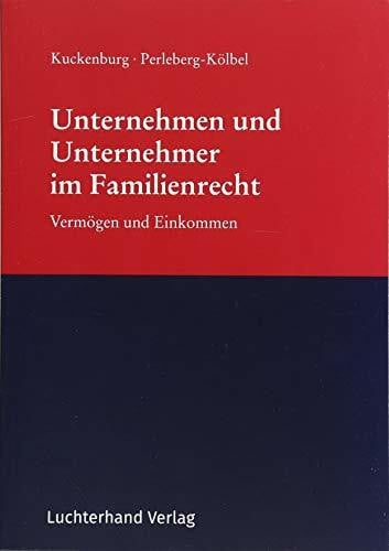 Unternehmen und Unternehmer im Familienrecht: Vermögen und Einkommen