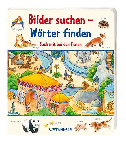 Bilder suchen - Wörter finden: Such mit bei den Tieren: (Verkaufseinheit) (Bücher für die Kleinsten)