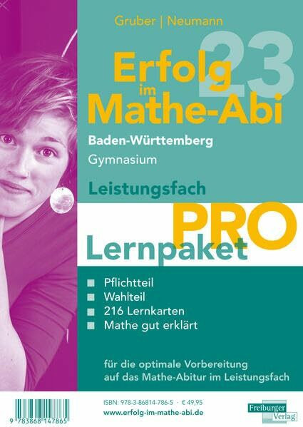 Erfolg im Mathe-Abi 2023 Lernpaket Leistungsfach 'Pro' Baden-Württemberg Gymnasium