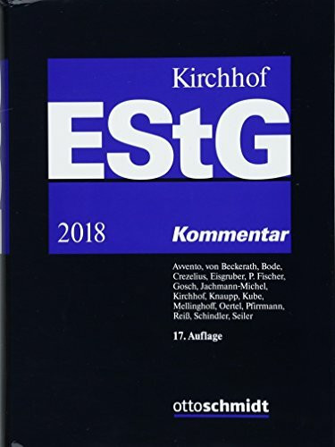 Einkommensteuergesetz (EStG): Kommentar