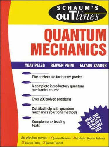 Schaum's Outline of Quantum Mechanics (Schaum's Outlines)