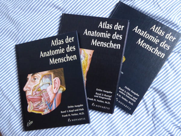 Netter: Atlas der Anatomie des Menschen (3 Bände)