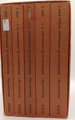 Weltliteratur im 20. Jahrhundert: Band 1-5 (rororo handbuch)