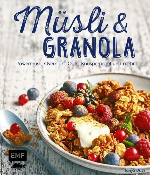 Müsli und Granola: Powermüsli, Overnight Oats, Knusperriegel und mehr