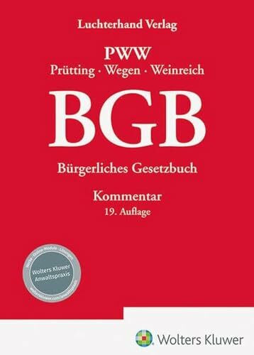 BGB Kommentar: Bürgerliches Gesetzbuch – Kommentar