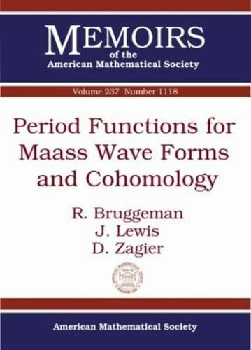 Period Functions for Maass Wave Forms and Cohomology (Memoirs of the American Mathematical Society, September 2015)