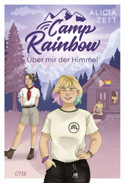 Camp Rainbow - Über mir der Himmel: Queere YA-Romance mit Sommercamp-Setting von Bestsellerautorin Alicia Zett (Mit Charakterkarte exklusiv in der 1. Auflage!) (Band 1); ab 14 Jahre