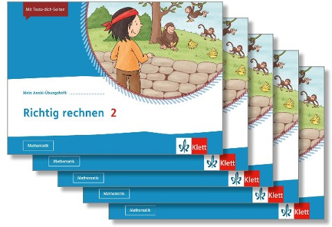 Mein Anoki-Übungsheft. Richtig rechnen 2. Übungsheft im 5er-Paket Klasse 2