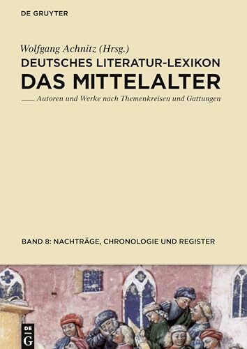 Nachträge, Chronologie und Register