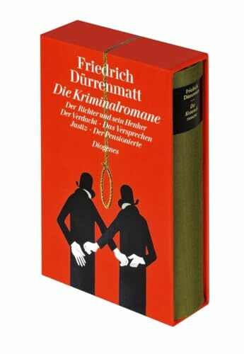 Die Kriminalromane: Der Richter und sein Henker, Der Verdacht, Das Versprechen, Justiz, Der Pensionierte