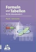 Formeln und Tabellen Physik, Astronomie