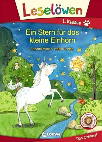 Leselöwen 1. Klasse - Ein Stern für das kleine Einhorn: Erstlesebuch für Kinder ab 6 Jahren