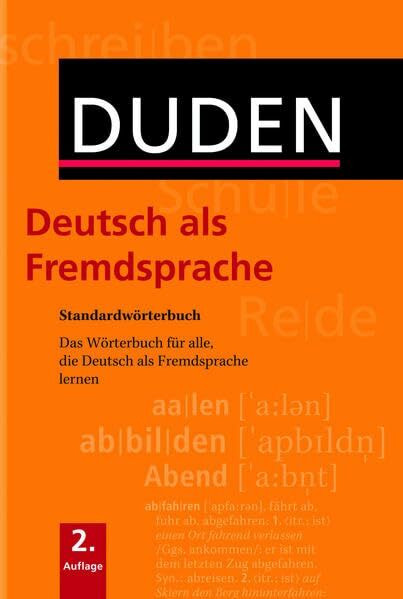 Duden – Deutsch als Fremdsprache – Standardwörterbuch: Das Wörterbuch für alle, die Deutsch als Fremdsprache lernen