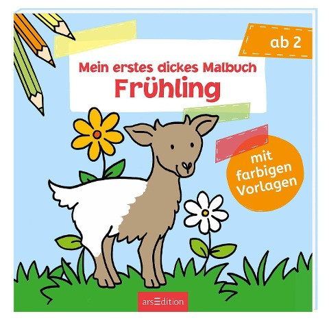 Mein erstes dickes Malbuch - Frühling