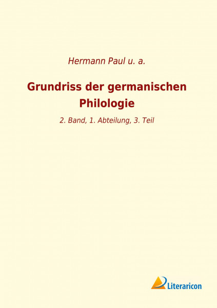 Grundriss der germanischen Philologie