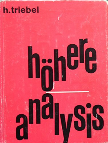 Höhere Analysis