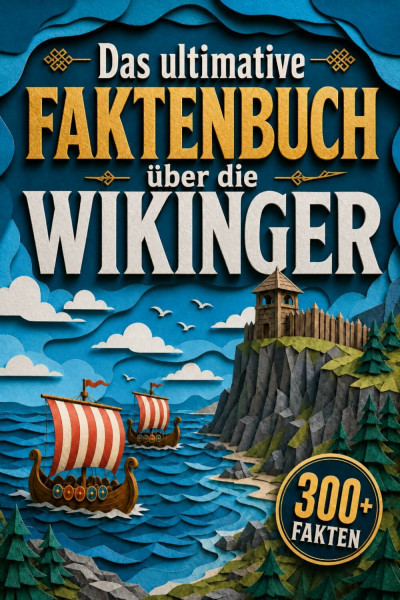 Das ultimative Faktenbuch über die Wikinger: Über 300 faszinierende Fakten über Raubzüge, nordische Götter, Langschiffe, den Alltag und die ganze Geschichte der Wikingerzeit