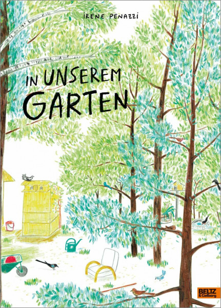 In unserem Garten: Vierfarbiges Bilderbuch