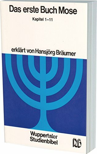 Wuppertaler Studienbibel, AT, Sonderausgabe, Das erste Buch Mose: Kapitel 1-11